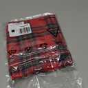 AQOTHES Pack of 2 Christmas Plaid Decorative Throw Pillow Covers Scottish Tartan Cushion Case for Farmhouse Home Holiday Decor Red and Green, 22 x 22 Inches