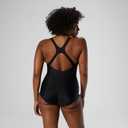 Speedo Womens Swimsuit One Piece Powerflex Ultraback Solid, 14L