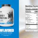 Levels Grass Fed Whey Protein Powder, No Artificials, 25G of Protein, Unflavored, 5LB (EXP 01/10/28)