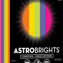 Astrobrights Color Card Stock, Happy Assortment, Letter (8.5" x 11"), 65 Lb, Pack Of 250