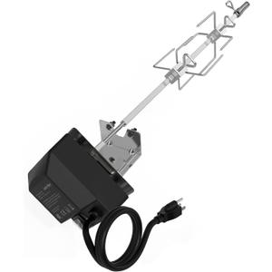 onlyfire 6014 Stainless Steel Rotisserie Kit for Weber 7614 Spirit 200/300 Series Grill, DO NOT FIT Spirit Series Grills Manufactured Since 2025