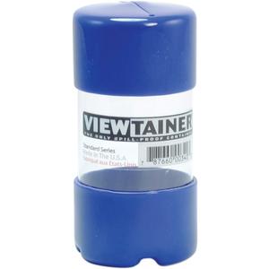 Viewtainer Storage Container, 2-Inch by 4-Inch, Blue