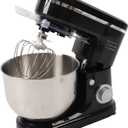 Topyond Stand Mixer Electric 700W, 8 Speed Multifunctional with Stable Suction Base, Stainless Steel Whisk Dough Hook for Home Baking Pasta Making