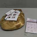 Mens Blonde Wig Short Wavy Fluffy Natural Synthetic Wig with Bangs Costume Daily Party Cosplay Halloween Wig for Males