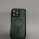 TOCOL Magnetic Designed for iPhone 14 Pro Case, with 2 Screen Protectors, [Fit for MagSafe] [Military Grade Drop Tested] Slim Translucent Matte Case for iPhone 14 Pro Phone Case 6.1", Green