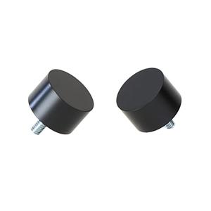 Ivilon End Cap Finials for Curtain Rods of 7/8 and 1 Inch Diameter Color Black Ivilon End Cap Finials for Curtain Rods of 7/8 and 1 Inch Diameter Color Black