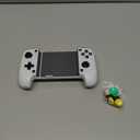 Mocagen MC1 Phone Controller for iPhone/Android Support Phone Case, Mobile Game Controller with Led Light, Upgraded Joysticks, Turbo, Handheld Gaming Gamepad (Pure White)