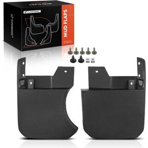 A-Premium Set of 2PCS Mud Flaps Splash Guards Mudflaps Mudguards with Hardware Kits Compatible with Jeep Gladiator JT Series Willys/Sport, Rear (Driver and Passenger Side)