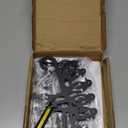 4-Pack Aesthetic Plant Hangers Outdoor and Indoor  10 Inch Metal Hanging Plant Bracket with Beautiful Bird Pattern  Anti Rust Plant Hooks for Hanging Baskets, Bird Feeder, Windchime, Lantern