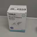 Blood Pressure Monitor, Automatic Upper Arm Blood Pressure Monitors for Home Use, 2 Blood Pressure Machine Cuff(9-17in & 13-21in) with Large LED Backlit Display, 3x199 Reading Memory Users White