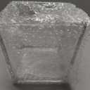Clear Glass Decor Vase, Large Square Centerpiece Container, Smooth Gloss Floral Holder For Wedding Table Home Indoor Plant Arrangement Display  16x16x16