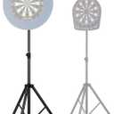 KOTO - Heavy Duty Dartboard Standard, Adjustable Height to Middle of Board: 120cm - 190cm, Width of 90cm, 4 KG, Collapsible