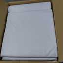 6-Pack White Round Tablecloths, 120 Inches, Stain-Resistant Polyester for 5-6 Ft Round Tables - Washable Table Covers for Weddings, Banquets, Birthday, Parties, Events