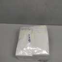 Yinder 200 Pack Disposable Hand Towels Bathroom Napkins Decorative Guest Towels Soft and Absorbent Linen Feel Paper Towel for Christmas Parties Weddings Dinners or Events(Silver)