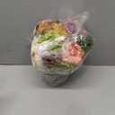 Nearly Natural Mini Artificial Peony Floral Arrangement, Faux Flowers for Table Shelf Decor, Assorted Colors