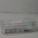 Breast Milk Storage Containers for Fridge, Fridge Organizer Bins with L-Shaped Compressor Inserts for Flattening Breastmilk Bags, and Space-Saving Design (Large, Count, 2)