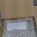 goldenwarm Brushed Gold Lever Passage Door Handles, Zinc-Alloy Heavy Duty Gold Hall and Closet Door Handle, Lever Door Handles, Passage Door Hardware for Hallways and Closets (5 Pack)