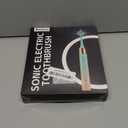 Portable Electric Soft Toothbrush with Travel Case, 90-Day Largest Battery Life, 10 Brush Heads, 5 Modes Deep Clean, Ergonomically-Designed for Enhanced Comfort - Ideal Gift for Adults & Kids