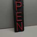HiNeon 26"x5" Outdoor Open Sign: Waterproof LED Neon for Businesses, Large & Exterior Resilient for Restaurants, Retail Stores. Bright Outdoor Light w/Weatherproof LED Driver (Red)
