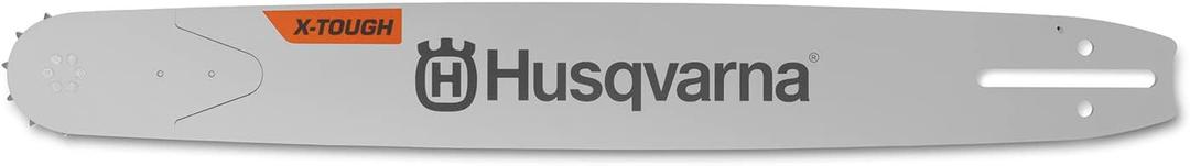 Husqvarna X-Tough 24 Inch Chainsaw Bar, 3/8" Pitch, .050" Gauge, 84 Drive Links, Chainsaw Accessories and Tools, Gifts for Men