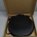 Chicken Water Heater-11inLarge 110Watt Heated Poultry Waterer Base for 5 Gallon,with Thermostat and 9.8ft Power Cord (1PACK, Black)