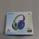 iClever BTH20 Active Noise Cancelling Headphones for Kids, 60H Play Time,Type C Fast Charging, Safe Volume 80dBA, Bluetooth5.4, Award-Winning Kids Headphones Wireless for iPad Tablet Airplane, Blue