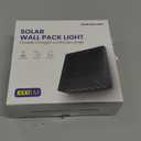 SOTTLOT Solar Outdoor Lights, 1000LM IP65 Waterproof Solar Flood Lights with 4 Modes, 4000K Motion Sensor Solars Wall Light for House Number, Porch, Frontdoor, Backyard