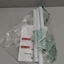 White Tension Curtain Rod for Windows 28 to 48 inch, Adjustable Expandable Pressure Spring Curtain Rod No Drilling, 7/8" Curtain Rod for Bedroom Doorway Closet Door