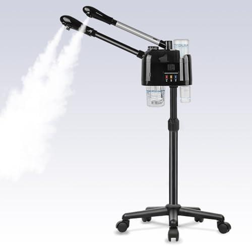 Salon Señor Hot and Cold Facial Steamer Professional Facial Steamer on Wheels for Esthetician Facial Deep Cleaning