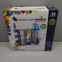 Magna-Tiles Space 32-Piece Magnetic Construction Set, The Original Magnetic Building Brand