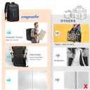 Capolo Cooler Backpack Insulated Waterproof for Women Men,36/45 Cans Lunch Backpack Coolers Leak Proof Soft Cooler Bag Ice Chest for Camping Beach