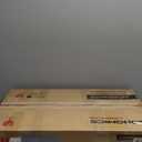 SONGMICS Mirror Jewelry Cabinet Armoire with Built-in LED Lights, Wall or Door Mounted Jewelry Storage Organizer, 3.8 x 14.6 x 26.4 Inches Hanging Mirror Cabinet, Gift Idea, White UJJC050W01