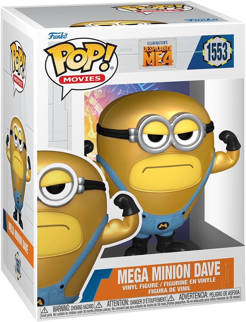 Funko POP! Movies: Despicable Me 4  Super Dave - Despicable Me: Minions - Collectable Vinyl Figure - Gift Idea - Official Merchandise - for Kids & Adults - Movies Fans - Model Figure for Collectors