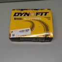 Dynofit 14x1.5 Chrome Lug Nuts Set, 24pcs 7 Spline Drive Wheel Nut for Silverado Sierra Ram 1500 F150, Silver Steel Aftermarket Lugnuts with 1 Socket Key Compatible With Ford Chevy GMC 6 Lug Wheel Rim