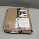 Alow Peel and Stick Floor Tile, 30pcs Self-Adhesive Peel and Stick Flooring, Black and White Vinyl Flooring Waterproof Suit for Kitchen,Toilet RV and More12inX12in