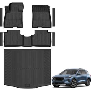 Floor Mats & Cargo Liner Custom Fit for Ford Escape Hybrid 2020-2025 2026