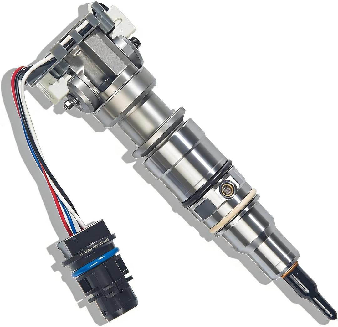 New 6.0L Powerstroke Injector OE1878284C91 4C3Z9E527AA 4C3Z9E527BRM AP60901 | Fits Ford VT365 G2.8 Engine 2004-2010 F-250 F-350 F-450 Super Duty | 1 Pack w/Protective Sleeve & Gasket