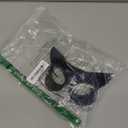 DDazzling Women's Cat Mask Half Face Costume Accessory Party Favors (Black)