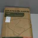 Electric Heated Blanket Full Size 72"×84", Breathable & Luxurious Flannel, Soft Warm Gift with Over-Heat Protection,4 Heating Levels & 10 H Auto Shut Off, Machine Washable, Light Pink