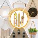 NEBURORA 120 Pcs Self Drilling Drywall Anchors 3 Sizes Metal Expansion Anchors No Drilling Easy to Install Drywall Required Kit Suitable for Hanging Picture Frames Clocks Shelves Mirrors