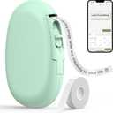 SUPVAN E10 Bluetooth Label Maker Machine with Tape, Continuous Waterproof Label, Versatile App with 35 Fonts and 1k+ Icons, Label Printer for Home, Kitchen, School, Office Organization, Green