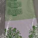 Zobesta Vinyl Table Cloth for Rectangle Tables Plastic Tablecloth PVC Tablecloth Table Cover Waterproof, Green Vinyl Tablecloths for Rectangle Tables(55 x 102 Inch, 8-10 Seats, Green)