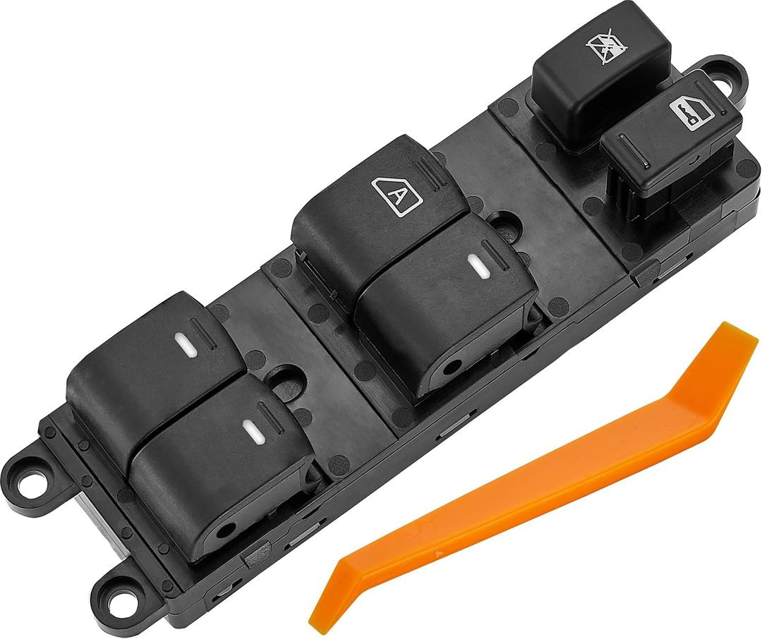 Power Window Switch Fits for Nissan Sentra 2008 2009 2010 2011 2012.Driver Side Control Door vidrios Master Switch.Replaces 25401-9W100 25401ZP40B 25401-ZJ60A