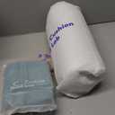 Cushion Lab Travel Deep Sleep Pillow  Compact Memory Foam Neck Pillow for Sleeping, Portable Pillow for Hotels, Camping, Side & Back Sleepers, On-The-Go  Wellness Green