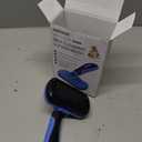 Swihauk Self Cleaning Slicker Brush - Skin Friendly Deshedding Grooming Tool for Dogs & Cats, Suitable for Shedding & Haired Pets, with Pet Supplies Accessories, Blue