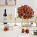 Artificial Flowers Combo, Fake Flowers for DIY Tables Centerpieces Baby Shower Bridal Shower Wedding Bouquet Arrangements Party Candle Holder Cake Decor Flower Home Decorations