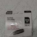 SanDisk 512GB Ultra Flair USB 3.0 Flash Drive - SDCZ73-512G-G46,Black