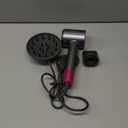 SHRATE Professional High Speed Ionic Hair Dryer | Ultra-Fast Drying | 500 Million Negative Ions | Low Noise | 160000 RPM | Compact Blow Dryer with Magnetic Diffuser for Faster Drying All Hair Types (Grey)