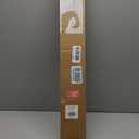 LazBlinds No Drill Vinyl Mini Blinds, 29" W x 36" H, White