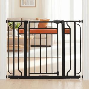 Regalo Safety 30"-41.5" Extra Wide Baby Gate, Bottom of Stairs & Doorways